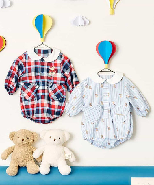 日本童裝 apres les cours x tiny bear 連衣 70-80cm 男童款/女童款 初生嬰兒 秋季 Jumpsuit
