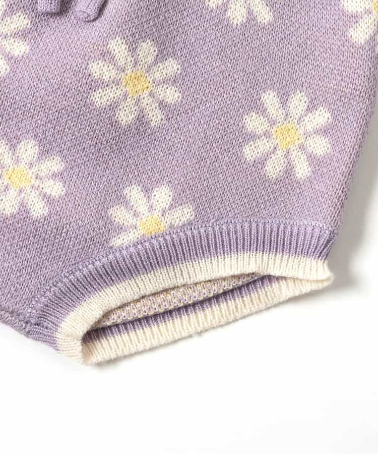 日本童裝 apres les cours 針織外套短褲套裝 70-80cm 女童款 秋季 TOPS OUTERWEAR PANTS