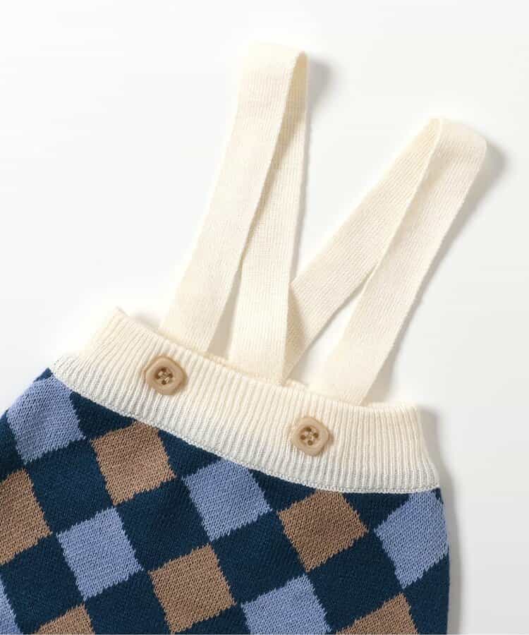 日本童裝 apres les cours 上衣及吊帶褲套裝 70-80cm 男童款 秋季 TOPS Jumpsuit