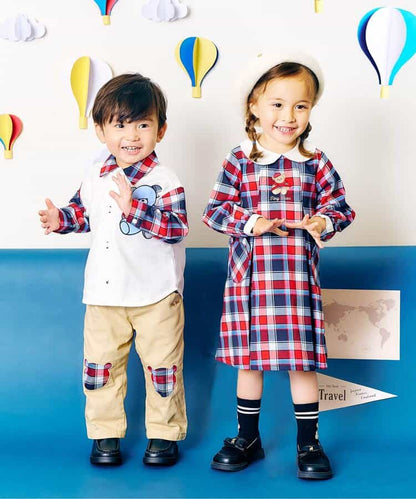 日本直送 apres les cours 絲帶鞋 15-19cm 鞋系列 其他品牌 聖誕紅/新年紅