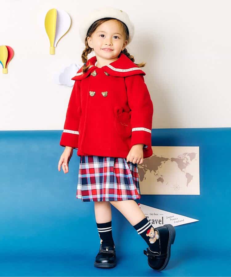 日本直送 apres les cours x tiny bear 襪一對 10-21cm 襪系列