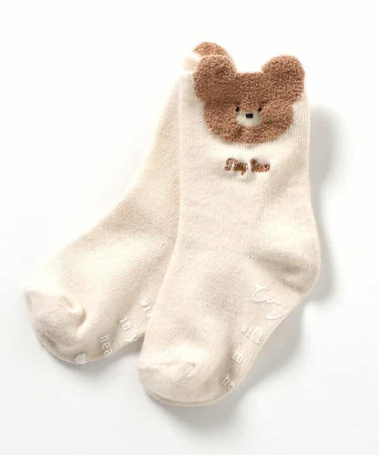 日本直送 apres les cours x tiny bear 襪一對 10-21cm 襪系列