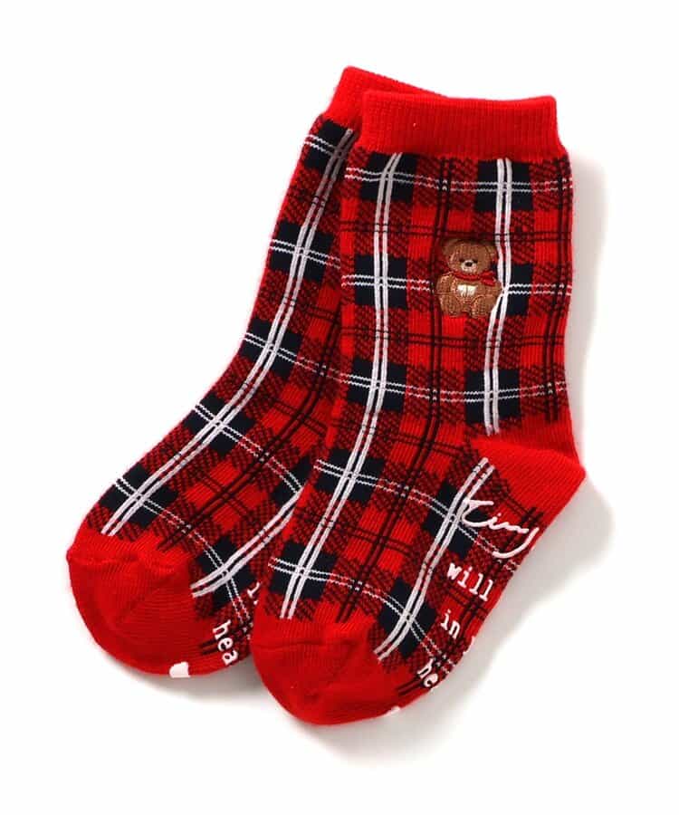 日本直送 apres les cours x tiny bear 襪一對 10-21cm 襪系列