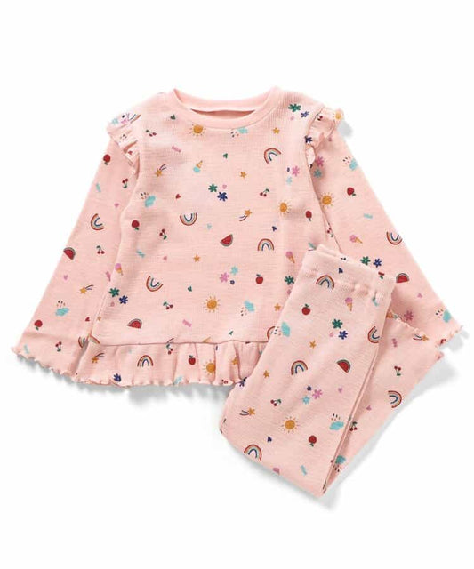日本童裝 apres les cours  睡衣 80-140cm 女童款 秋季 睡衣系列