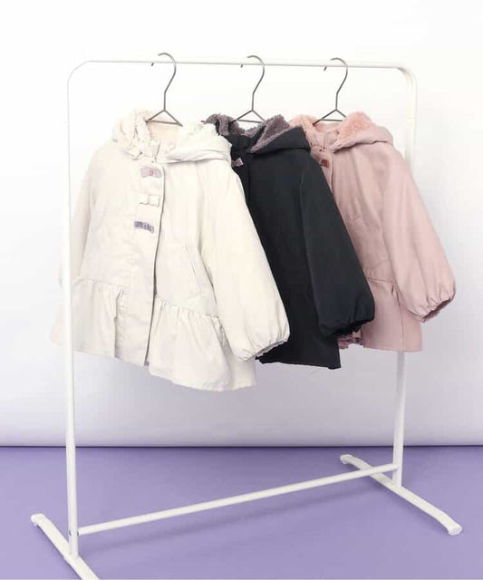 日本童裝 apres les cours 2Way 雙面兩著外套 80-140cm 女童款 秋季 (適合初秋、香港平均溫度、寒冷天氣、溫度低天氣）OUTERWEAR   【日本預售：2025年11月上旬】