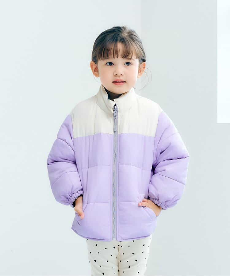 日本童裝 apres les cours 2Way 雙面兩著 夾棉外套 80-140cm 男童款/女童款 秋季 (適合初秋、香港平均溫度、寒冷天氣、溫度低天氣）OUTERWEAR   【日本預售：2025年10月下旬】