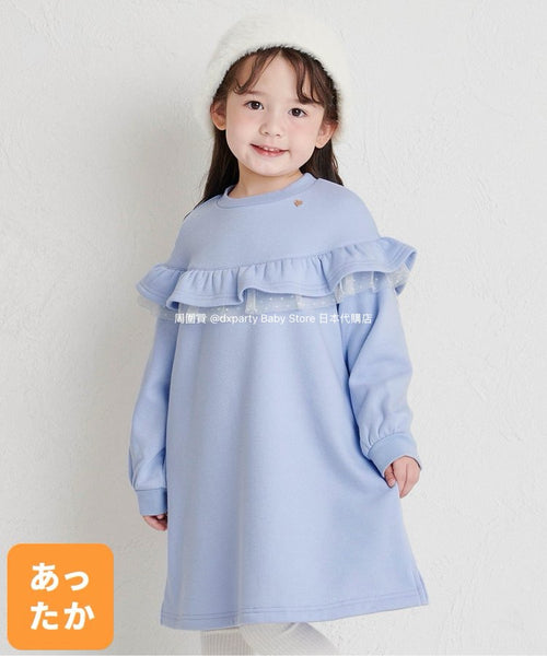 日本童裝 alc#652 抓毛連身裙 80-140cm 女童款 冬季 DRESSES