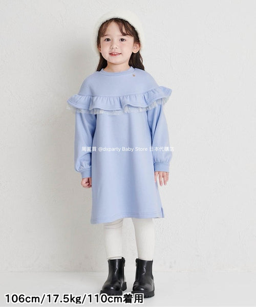 日本童裝 alc#652 抓毛連身裙 80-140cm 女童款 冬季 DRESSES