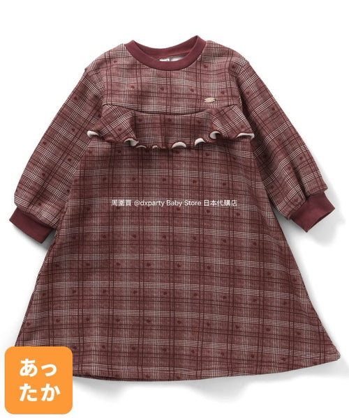 日本童裝 alc#652 抓毛連身裙 80-140cm 女童款 冬季 DRESSES