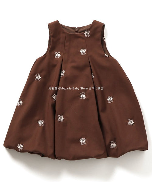 日本童裝 alc#652 x tiny bear 背心連身裙 80-120cm 女童款 冬季 DRESSES