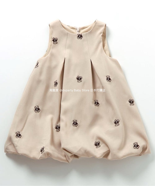 日本童裝 alc#652 x tiny bear 背心連身裙 80-120cm 女童款 冬季 DRESSES