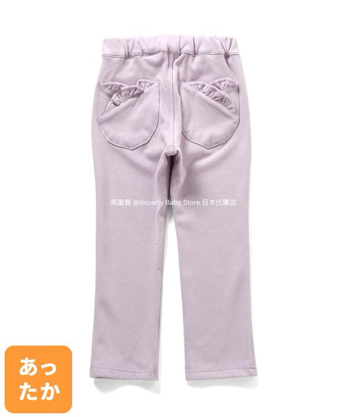 日本童裝 alc#652 抓毛長褲 80-140cm 女童款 冬季 PANTS