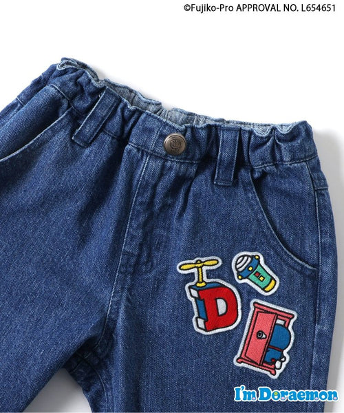 日本童裝 alc#652 x I'm Doraemon 牛仔褲 80-130cm 男童款 秋季 PANTS