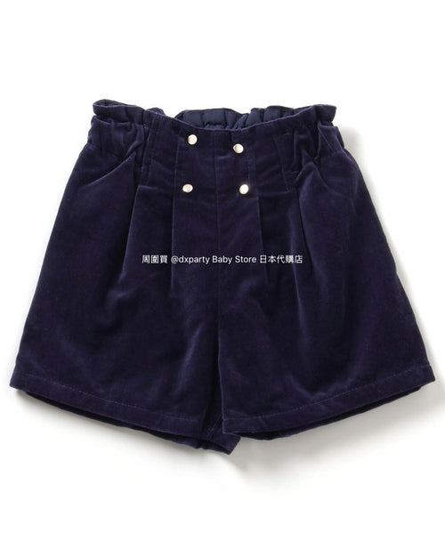 日本童裝 alc#652 高腰短褲 80-140cm 女童款 冬季 PANTS