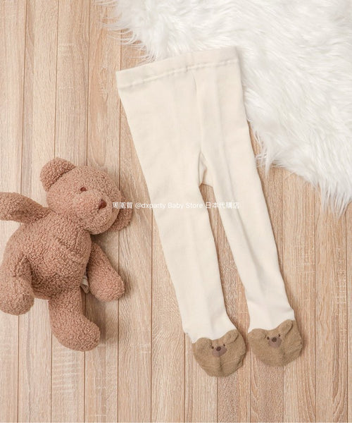 日本童裝 alc#652 x tiny bear 襪褲 70-80cm 男童款/女童款 初生嬰兒 冬季 PANTS