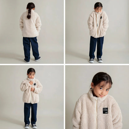 日本童裝 Branshes 抓毛外套 100-150cm 男童款/女童款 冬季 OUTERWEAR