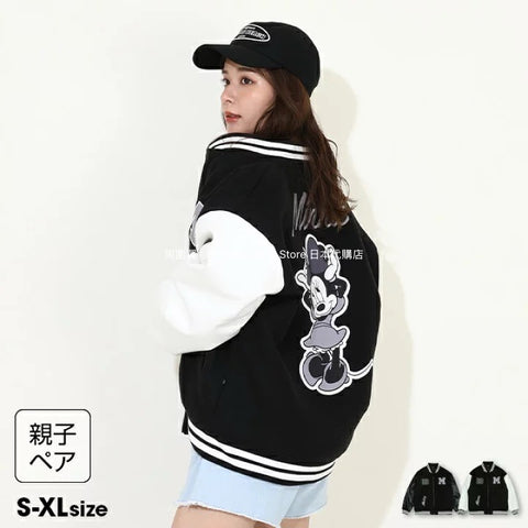 日本童裝 BDL x Disney 親子裝 棒球夾棉外套 S-XL 大人款 冬季 (適合初秋、香港平均溫度、寒冷天氣）OUTERWEAR