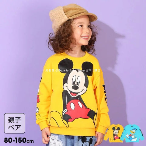 日本童裝 BDL x Disney 親子裝 衛衣 80-150cm 男童款 冬季 TOPS