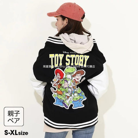 日本童裝 BDL x Disney 親子裝 Toy Story棒球夾棉外套 S-XL 大人款 冬季 (適合初秋、香港平均溫度、寒冷天氣）OUTERWEAR