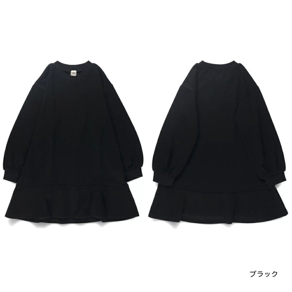 日本童裝 Branshes 花邊連身裙 90-150cm 女童款 秋冬季 DRESSES