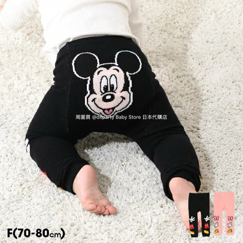 日本童裝 BDL x Disney 襪褲 70-80cm 男童款/女童款 初生嬰兒 冬季 PANTS