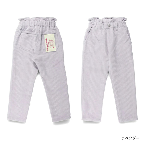 日本童裝 Branshes 燈花絨長褲 80-150cm 女童款 秋冬季 PANTS