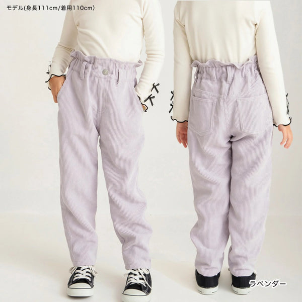 日本童裝 Branshes 燈花絨長褲 80-150cm 女童款 秋冬季 PANTS