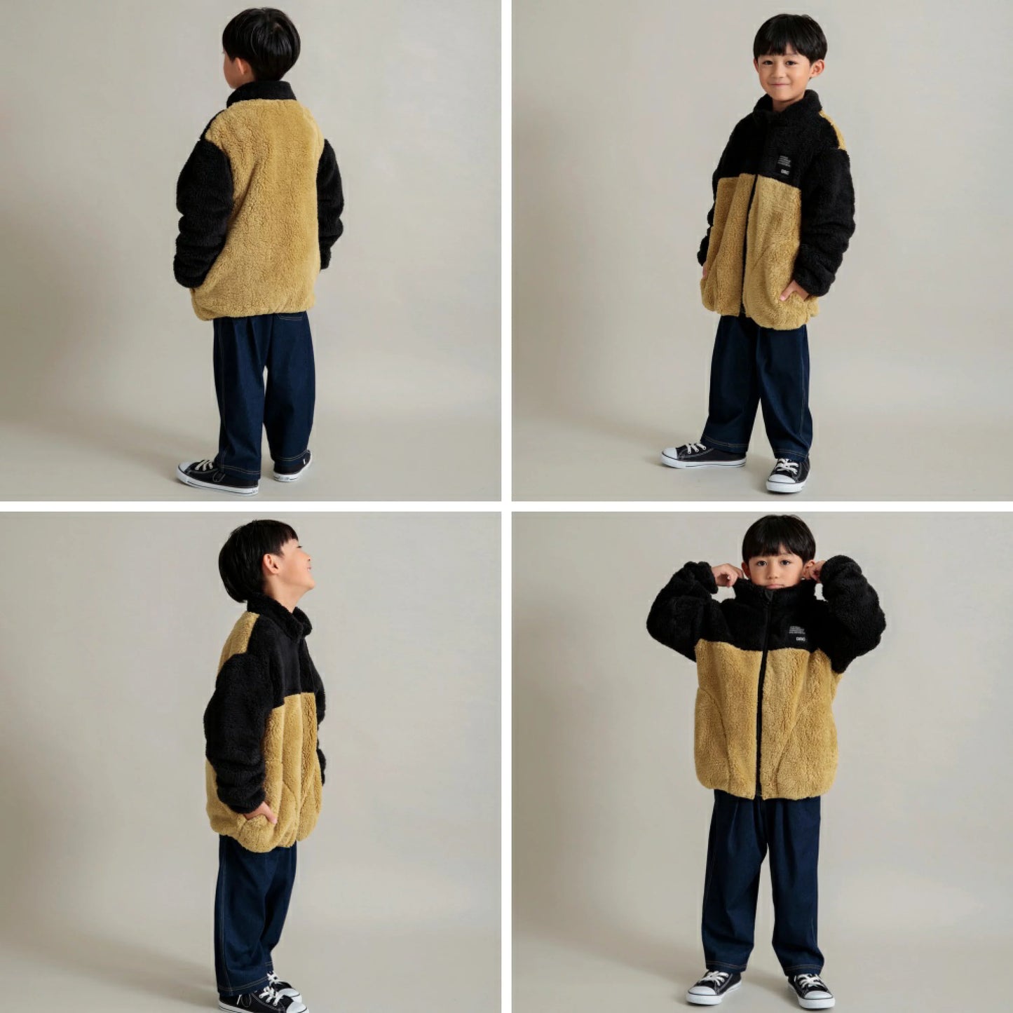 日本童裝 Branshes 抓毛外套 100-150cm 男童款/女童款 冬季 OUTERWEAR