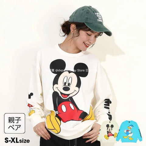 日本童裝 BDL x Disney 親子裝 衛衣 S-XL 大人款 冬季 TOPS