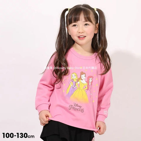 日本童裝 BDL x Disney Princes 衛衣 100-130cm 女童款 冬季 TOPS