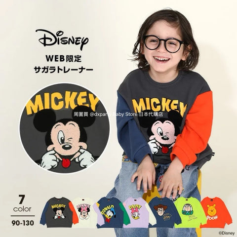 日本童裝 BDL x Disney 衛衣 90-130cm 男童款/女童款 冬季 TOPS