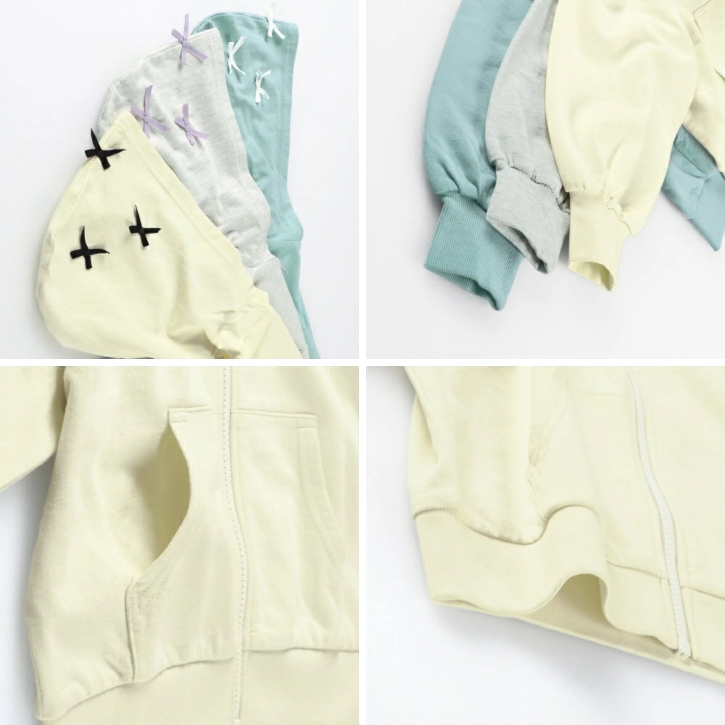 日本童裝 Branshes 絲帶連帽外套 100-150cm 女童款 冬季 OUTERWEAR