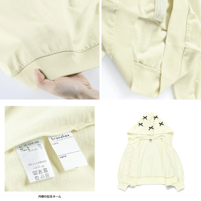 日本童裝 Branshes 絲帶連帽外套 100-150cm 女童款 冬季 OUTERWEAR