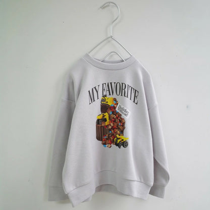 日本童裝 Branshes aBity select.印花衛衣 90-130cm 男童款/女童款 冬季 TOPS