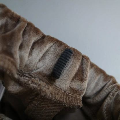 日本童裝 Branshes aBity select. 蕾絲邊天鵝絨長褲 90-120cm 女童款 冬季 PANTS