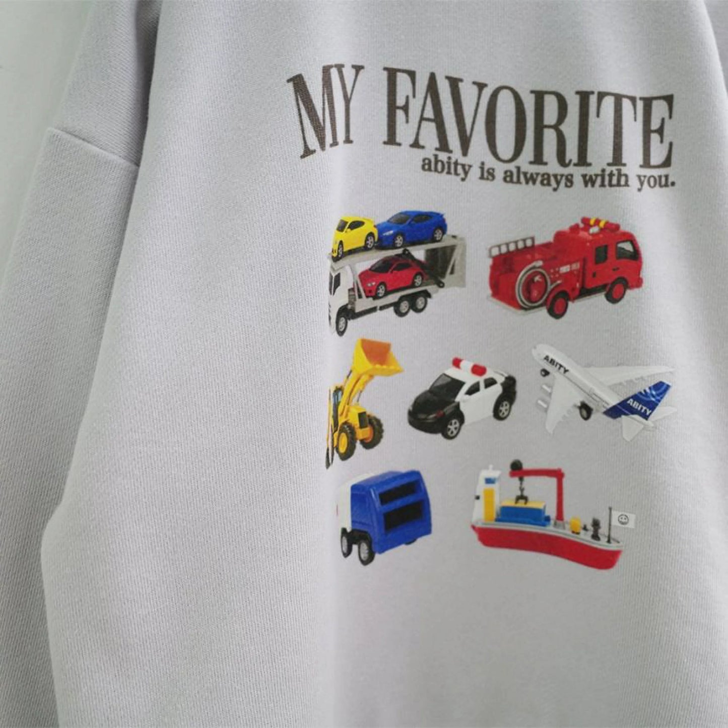 日本童裝 Branshes aBity select.印花衛衣 90-130cm 男童款 冬季 TOPS