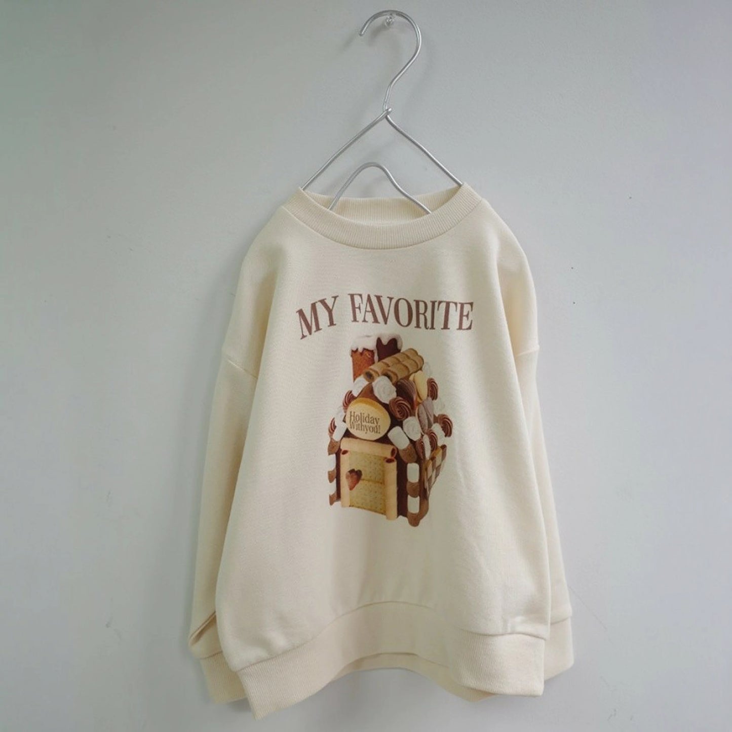 日本童裝 Branshes aBity select.印花衛衣 90-130cm 男童款/女童款 冬季 TOPS