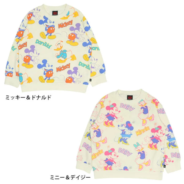 日本童裝 BDL x Disney 親子裝 衛衣 80-150cm 男童款/女童款 冬季 TOPS