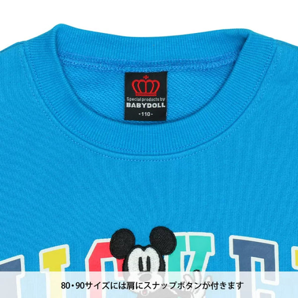 日本童裝 BDL x Disney 親子裝 衛衣 80-150cm 男童款/女童款 冬季 TOPS