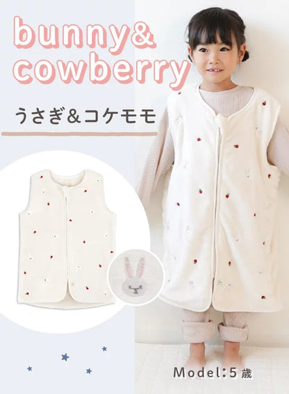 Japanese children's clothing shoulder buckle sleeping bag 64x46cm 4-7 years old boys/girls autumn and winter sleeping bag series 