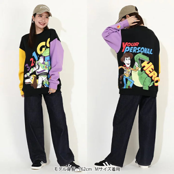 日本童裝 BDL x Disney Toy Story 親子裝 抓毛衛衣 S-L 大人款 冬季 TOPS