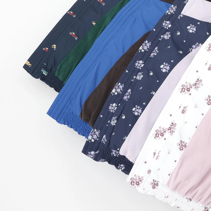 日本童裝 pe#main 防水 夾棉外套 80-130cm 男童款/女童款 冬季 (適合寒冷天氣、溫度低天氣）OUTERWEAR 聖誕紅/新年紅