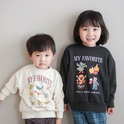 日本童裝 Branshes aBity select.印花衛衣 90-130cm 男童款 冬季 TOPS