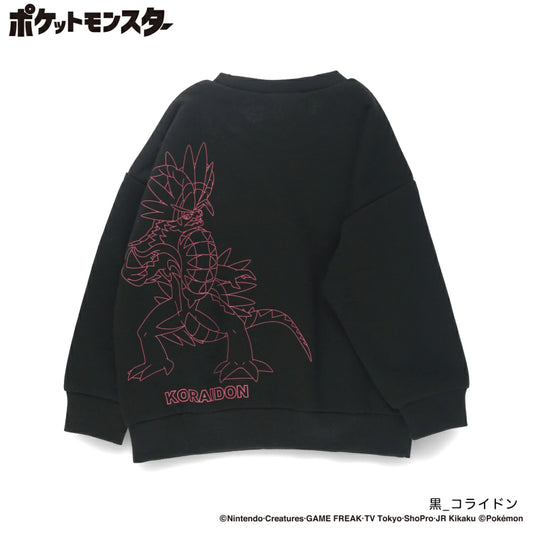 日本童裝 Branshes x Pokemon 衛衣 100-150cm 男童款 冬季 TOPS