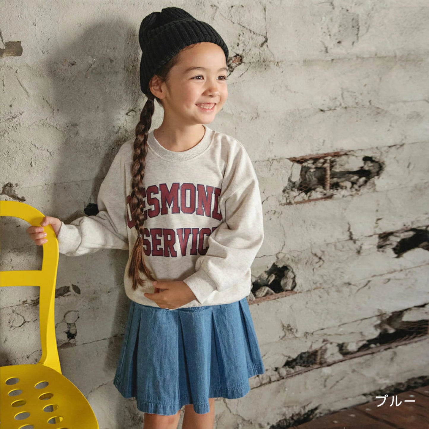 日本童裝 Branshes 牛仔裙 100-150cm 女童款 冬季 DRESSES/SKIRTS