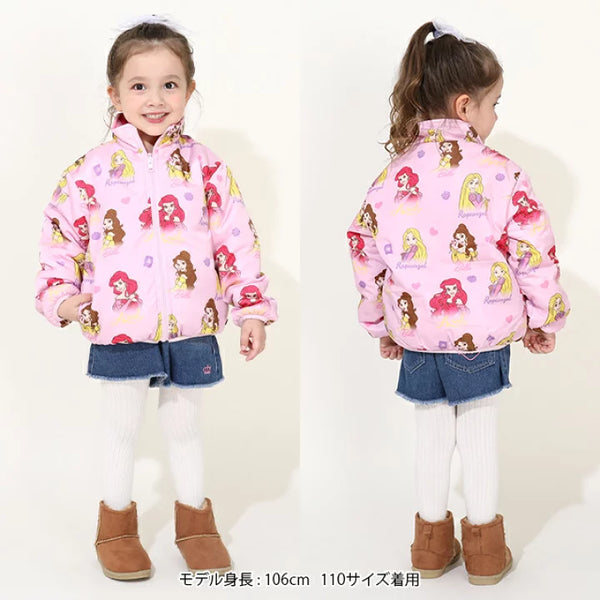 日本童裝 BDL x Disney 2Way 雙面 抓毛夾棉外套 100-130cm 女童款 冬季 (適合初秋、香港平均溫度、寒冷天氣）OUTERWEAR 