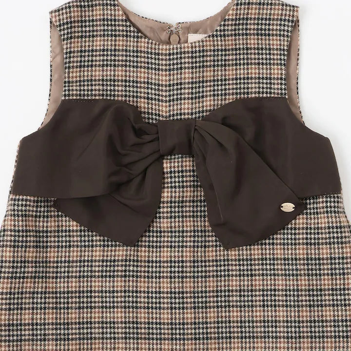 日本童裝 pe#main 蝴蝶結緞帶背心裙 80-130cm 女童款 冬季 DRESSES 面試/宴會/表演