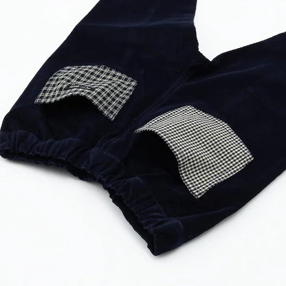 日本童裝 pe#main 拼布長褲 80-130cm 男童款 冬季 PANTS