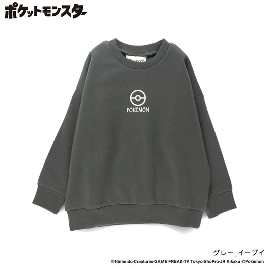 日本童裝 Branshes x Pokemon 抓毛衛衣 100-150cm 男童款 冬季 TOPS