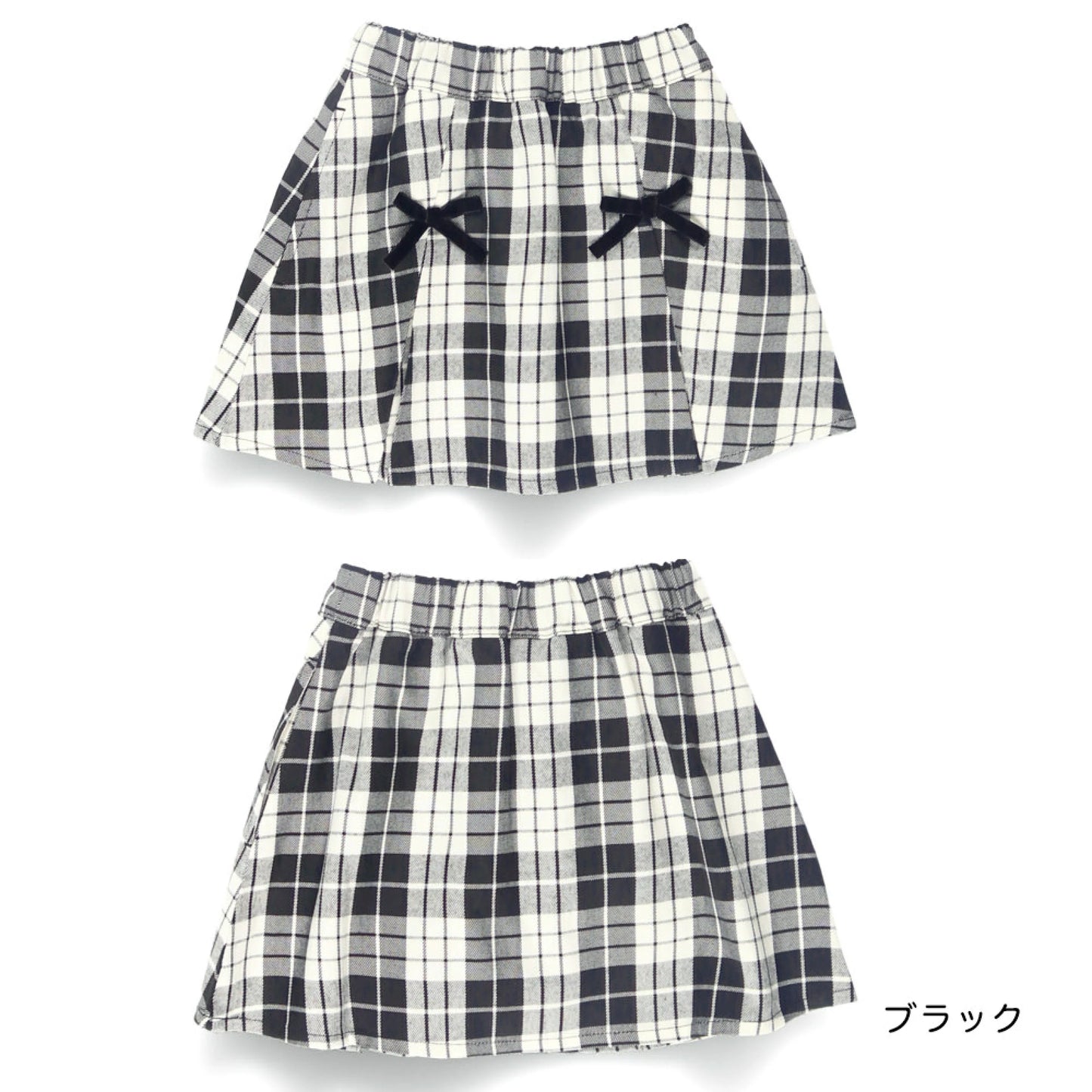 日本童裝 Branshes 格紋短裙 80-150cm 女童款 冬季 DRESSES/SKIRTS